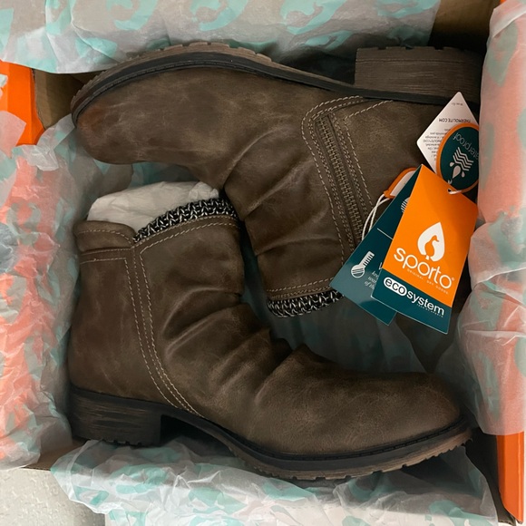 Sporto Honor2 Snow Boots in Brown - Womens Size 8.5M - Picture 9 of 11